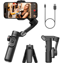 3-Axis Smartphone Foldable Handheld Gimbal Stabilizer with Focus Wheel for iPhone Android
