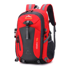 (Red) Lightweight Hiking Pack With Oxford Material For Adventure And Travel Gift Bag