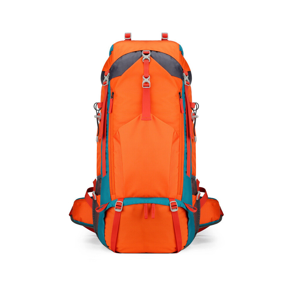 (Orange) Backpack For Trekking Outdoor Enthusiasts Waterproof 70l Capacity Lightweight-image-OPC-PGYS8GP-NEW