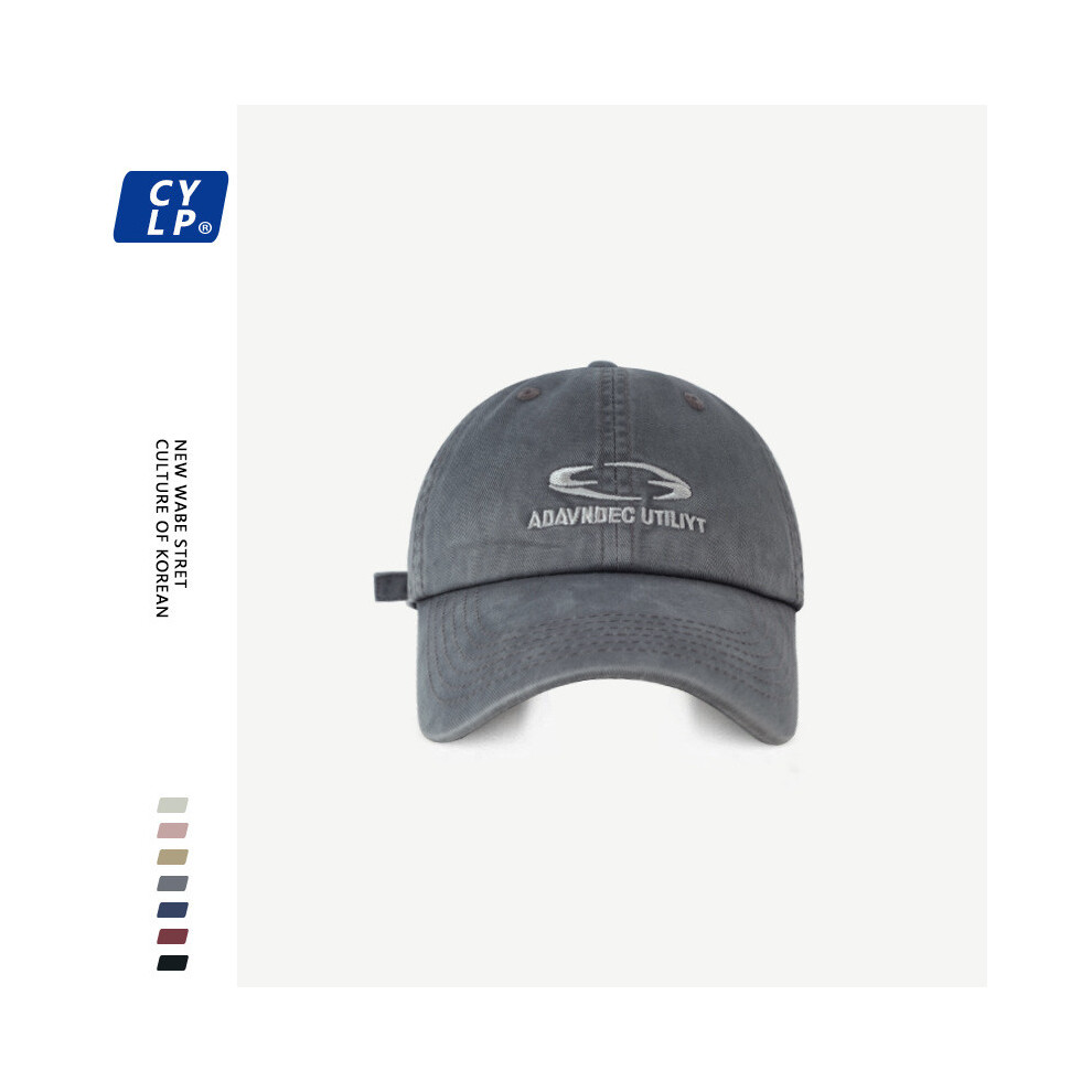 (Gray) Utility Adavndec Embroidered Baseball Cap Soft Top Breathable Spring Gift Hat-image-OPC-PGYSBKY-NEW