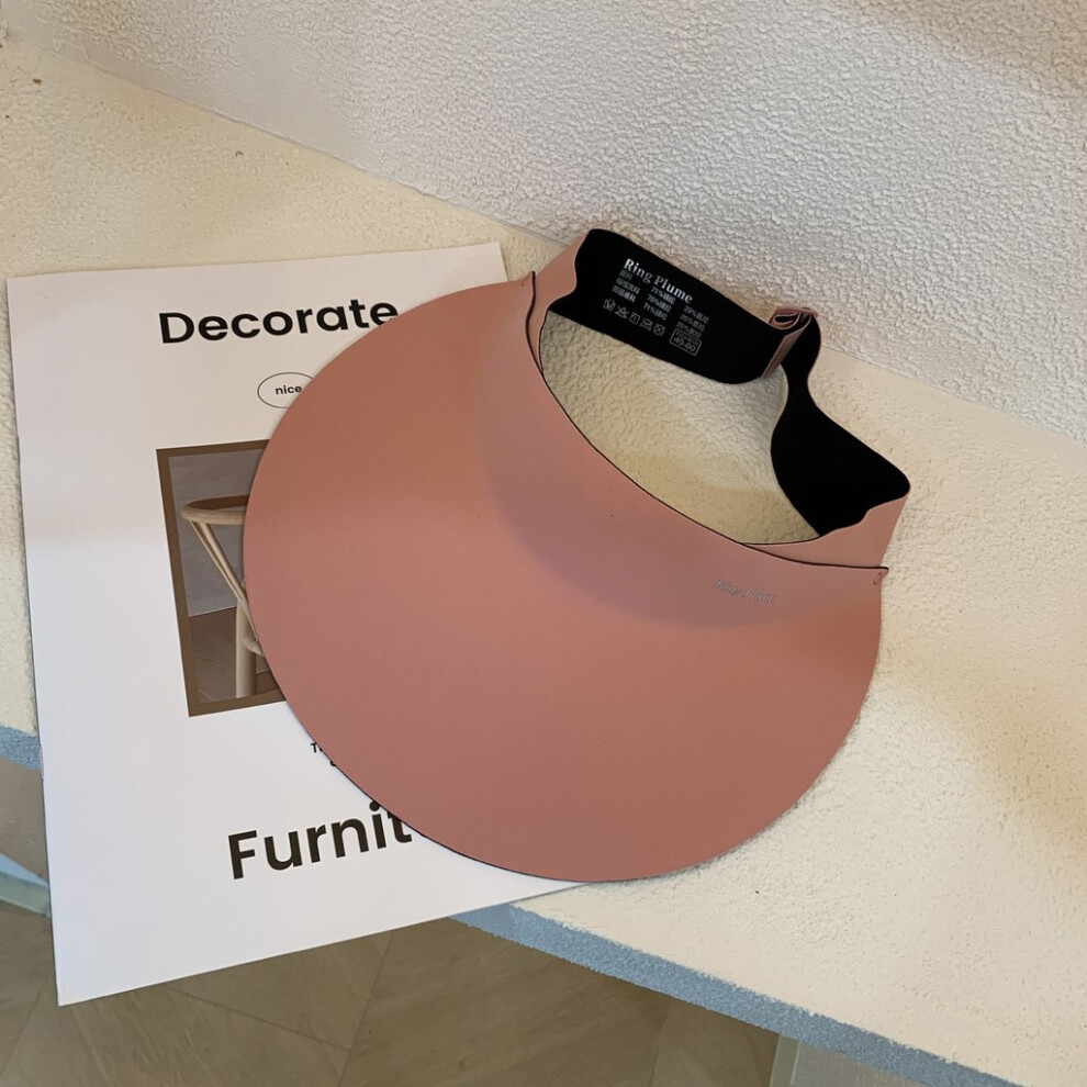 (Ring Pink) Women Seamless Sun Hat Ventilated Wide Brim Uv Protect Outdoor Activities Run-image-OPC-PGYSCVZ-NEW