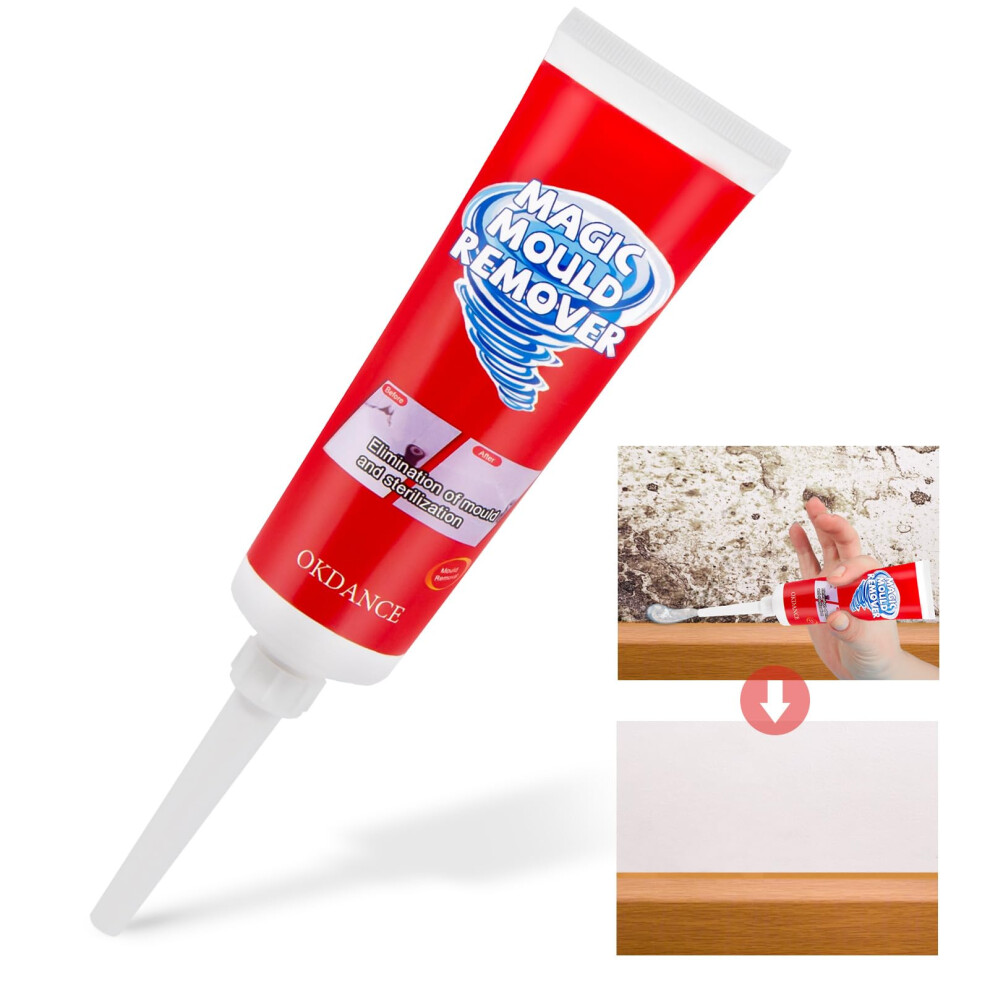 Mould Magic Extreme Gel Uk, Magic Mould Remover, Mould Magic Gel for Bathroom, Kitchen and Household (120g)
