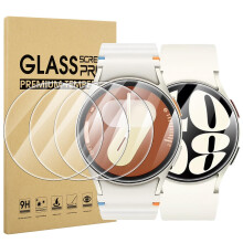 4-Pack Screen Protector for Samsung Galaxy Watch 7/6/5/4/FE 40mm Tempered Glass Screen Cover[Diameter Size 37mm]