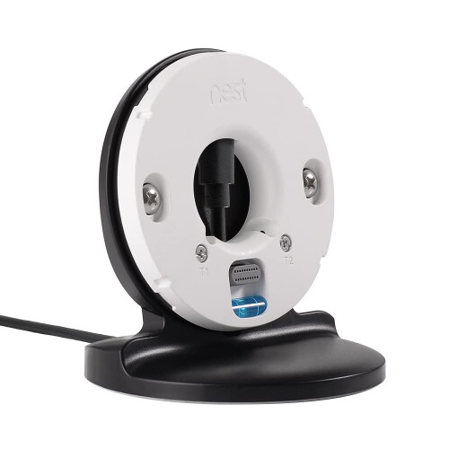 Stand with Power Cable and Adapter for Google Nest Learning Thermostat 3rd Generation (Black) 2
