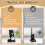 Wireless Intercom, Two Way Voice Wireless Water Proof Intercom System, 1000m Long Range Wireless Doorbell, Intercom System with 2 Bases 2000mah Large 4