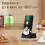 Wireless Intercom, Two Way Voice Wireless Water Proof Intercom System, 1000m Long Range Wireless Doorbell, Intercom System with 2 Bases 2000mah Large 6