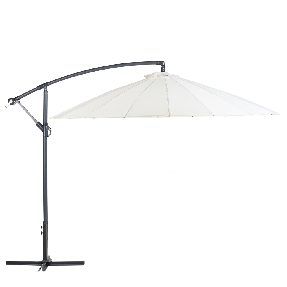 Cantilever Parasol 268 cm CALABRIA II Light Beige