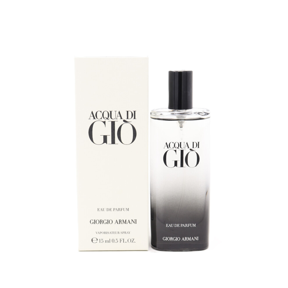Acqua Di Gio by Giorgio Armani Eau De Parfum 0.5oz/15ml Spray New With Box