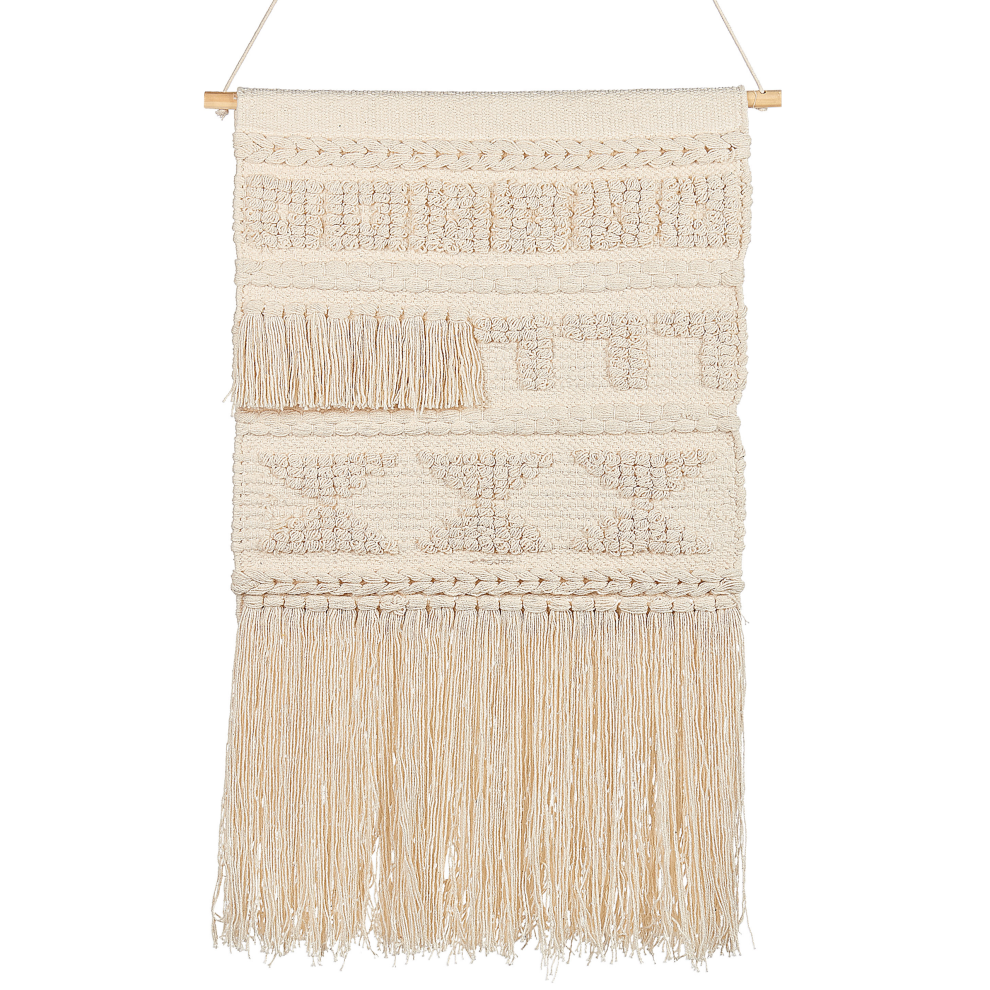 Fabric Wall Hanging KAMOKE Cotton 103 cm Beige
