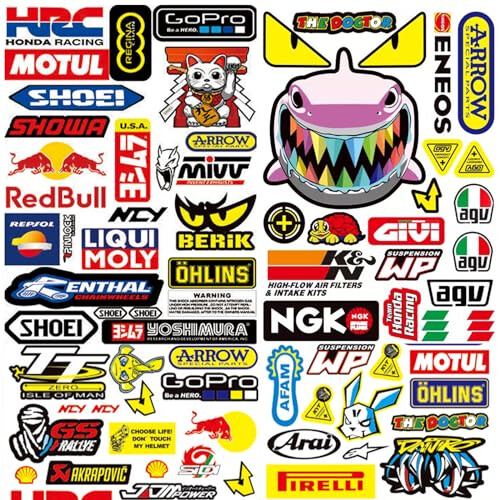 3 Pictures Motorcycle Stickers,Racing Sticker,Vinyl Decal Sticker,Car ...