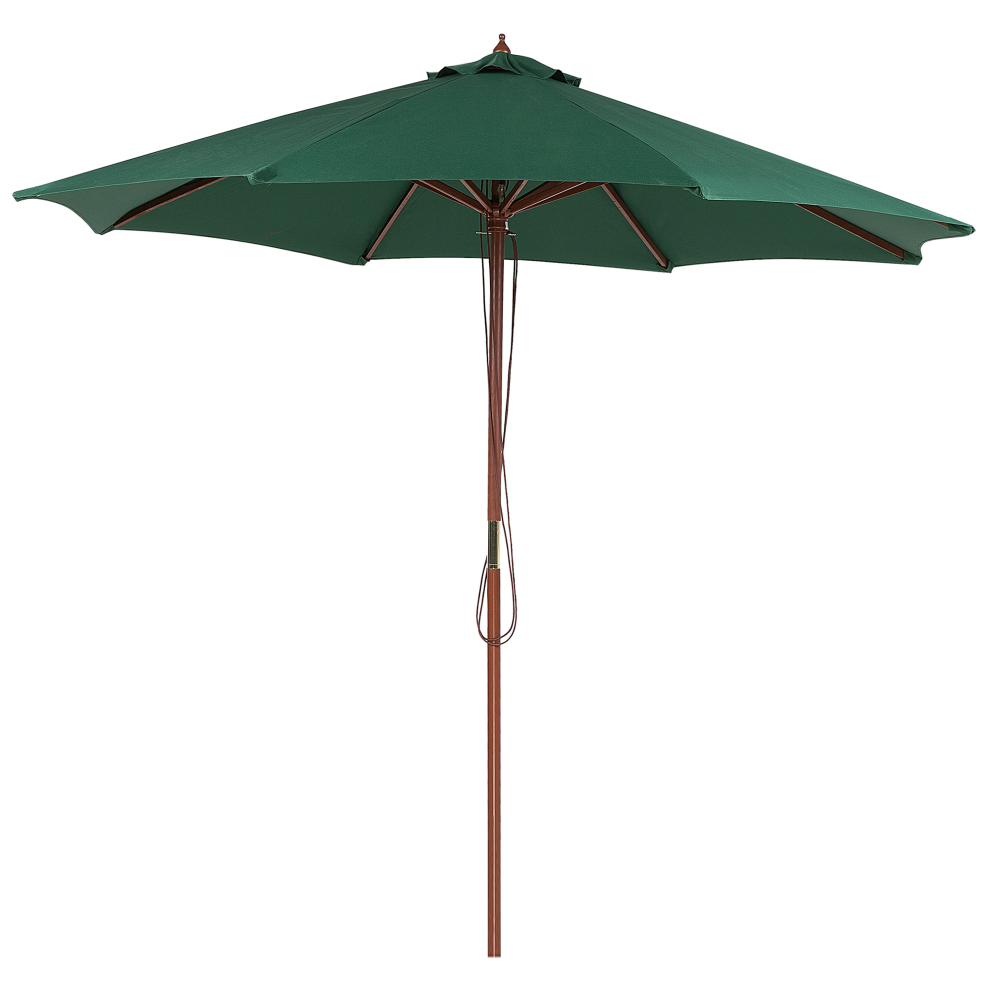 Market Parasol 270 cm TOSCANA Dark Green