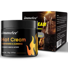 Hot Cream, Sweat Fat Burning Gel, Weight Loss Cream, Muscle Enhancer Cream For Shaping Waist, Abdomen and Buttocks Slimming Cream.