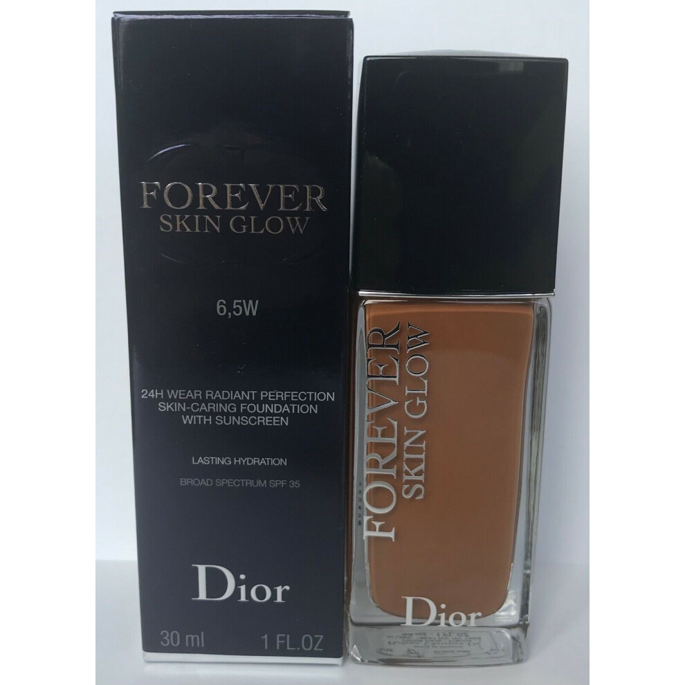 DIOR FOREVER SKIN GLOW 24 HOUR WEAR RADIANT FOUNDATION 30ML WARM/GLOW 6.5W