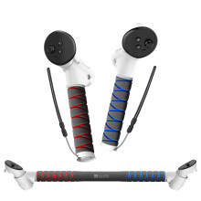 AMVR Upgraded Handle Attachment Compatible with Meta/Oculus Quest 3S/Quest 3 Accessories, 3-in-1 VR Gorilla Tag Long Arms Sticks, Beat Saber Handles,