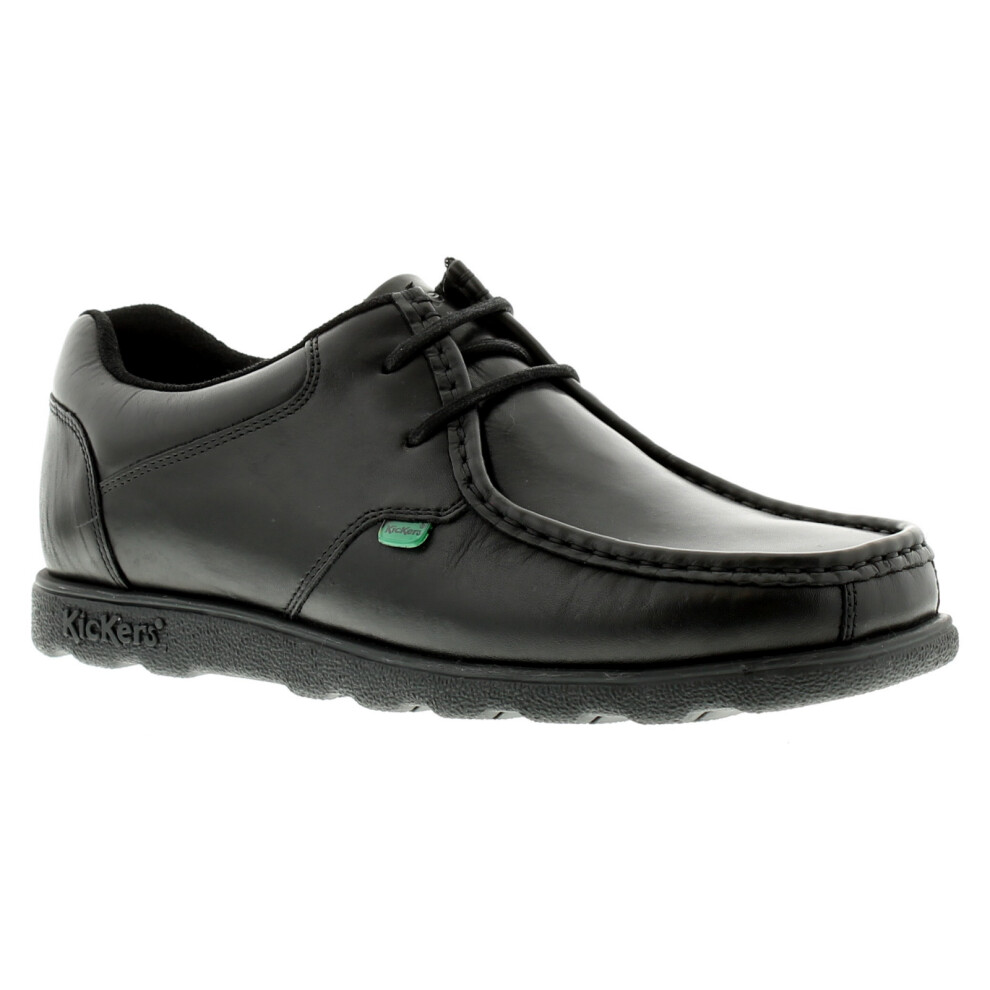 (Black, 6 (Adults')) Kickers Mens Smart Shoes Fragma Lace 3 Am Leather Lace Up black UK Size