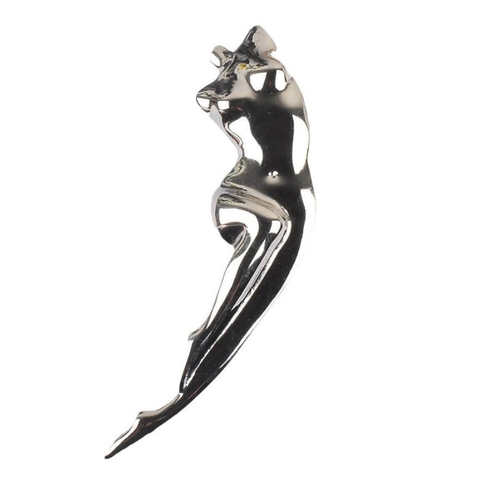 (silver) Jewelry Accessories Glossy Body Sculpture Brooches Minority Design Women Brooch  Girls