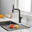 Living And Home Pull-out Sprayer Retractable Kitchen Faucet with 5 Modes 1