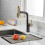 Living And Home Pull-out Sprayer Retractable Kitchen Faucet with 5 Modes 1