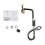 Living And Home Pull-out Sprayer Retractable Kitchen Faucet with 5 Modes 5