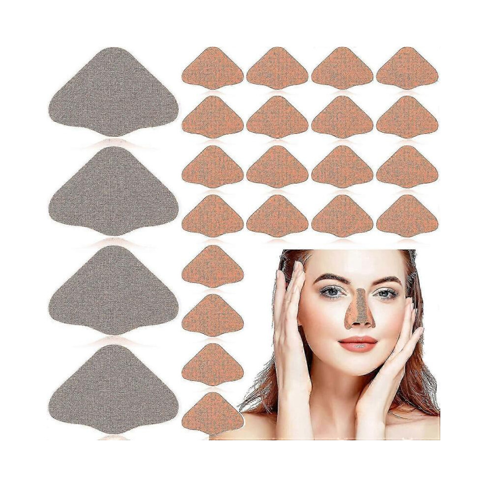 24 Set Sun Protection Nose Patch Uv Golf Patches for Sunscreen for Men Women Sports Tanning