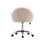 Living And Home Comfy Plush Swivel Office Chair Adjustable Height 4