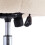 Living And Home Comfy Plush Swivel Office Chair Adjustable Height 5