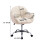 Living And Home Comfy Plush Swivel Office Chair Adjustable Height 6