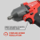 Milwaukee Mid-Torque Impact Professional Wrench 18V Lithium Battery 7