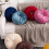 Red Velvet Round Throw Pillow 6