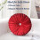 Red Velvet Round Throw Pillow 5