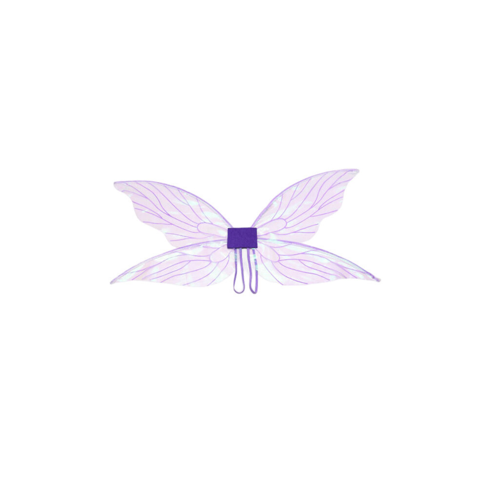 (Purple)Fée Papillon Aile Filles Fantaisie Robe Fête Costume Accessoires Cosplay Adulte Enfants