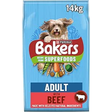 Bakers Adult Dog Beef & Veg Dry Food 14kg