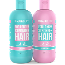 HAIR BURST Shampoo and Conditioner Set SLS Free Hair Growth and Thickening Treatment for Women - Coconut and Avocado Scented - Suitable for All Types