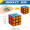 18pcs Rubix cube, rubix cube for kids, mini rubix cube 3