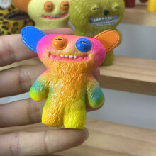 (GRIN GRIN-Rainbow) Fuggler Funny Ugly Monster Collectible Mini Figure