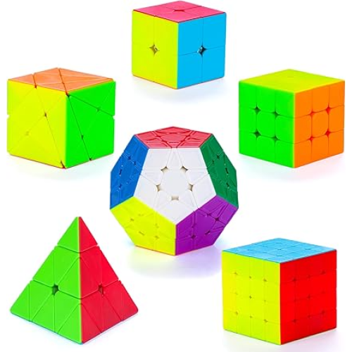 Face Changing Magic Cube Game Set, 3D Puzzle Face