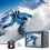 5K 30FPS Action Camera - 48MP, EIS, Dual Screen, WiFi, 32GB, Mount Kit 3