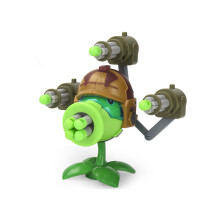 (Stijl 1) Plants vs Zombie Anime Figuur Obstakel Piraat Zombie Peashooter Harde lijm Zombie Actiefiguur