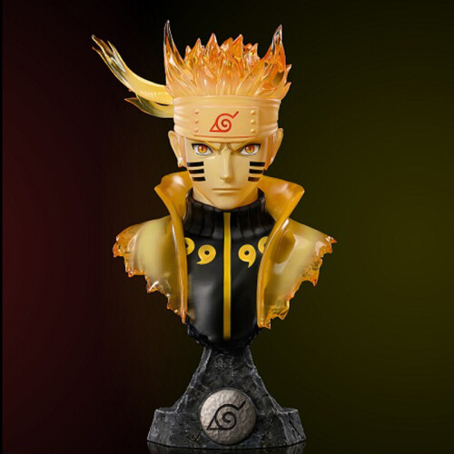 geen doos-Naruto-Doorschijnend) Anime figuur Madara Sasuke Kakashi