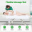 3 Folding Massage Table,Portable,White,Adjustable,Beauty Therapy Bed 6