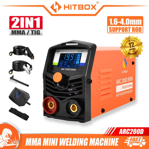 HITBOX ARC200D Welding Machine 2 in 1 ARC MMA LIFT TIG 1