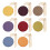 8PCS Wooden Stackable Round Stool Soft Faced 3