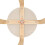 8PCS Wooden Stackable Round Stool Soft Faced 8