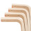 8PCS Wooden Stackable Round Stool Soft Faced 6