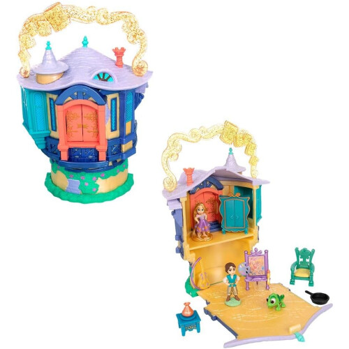 Disney Tangled Rapunzel Tower Once Upon a Story Micro Playset