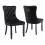 (Black, 6) Upholstered Velvet Dining Chairs 9