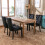 (Black, 4) Upholstered Velvet Dining Chairs 3
