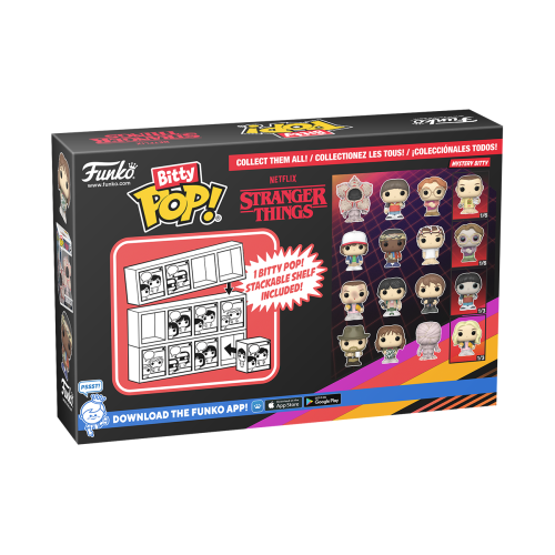 Funko Eleven 4-Pack Stranger Things Funko Bitty Pop! Vinyl Figures 1
