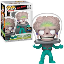 Funko POP! Movies: Mars Attacks Soldier (Styles May Vary) (Glow) (SPC) fr ASIN B0D7MGV3LW
