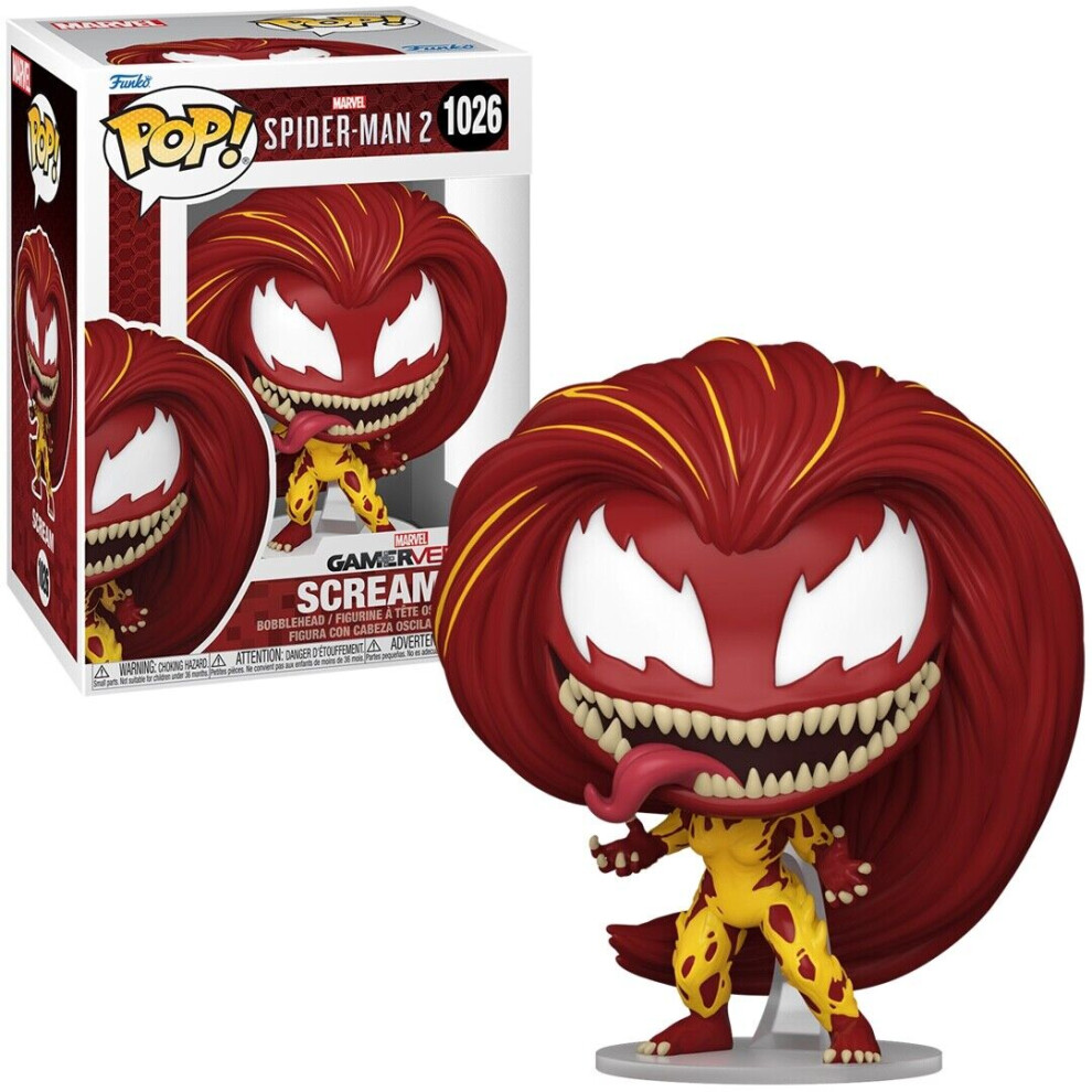 Photos - Action Figures / Transformers Funko Scream Spider-Man 2 Pop! Games Vinyl Figure